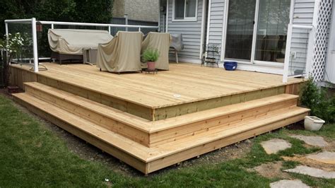 steel deck short box steps|box steps for deck steps.